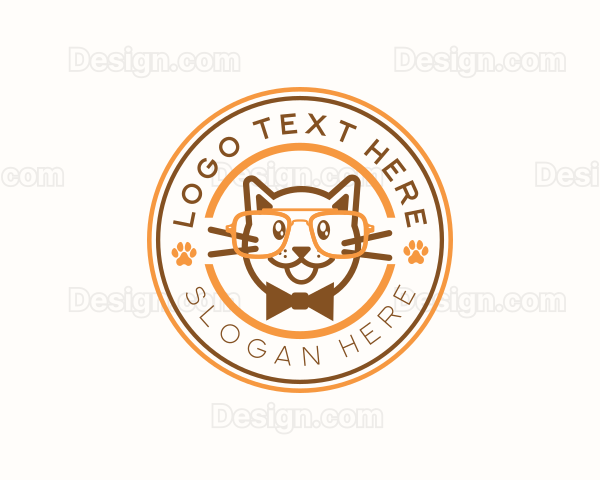 Cat Shelter Veterinary Logo