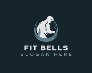 Muscle Training Fitness logo design