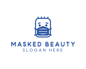 Sick Face Mask logo design