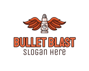 Winged Bullet Rocket logo