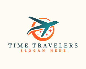 Plane Aviation Travel logo design