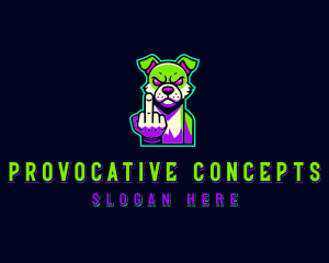 Provocative Bully Dog  logo