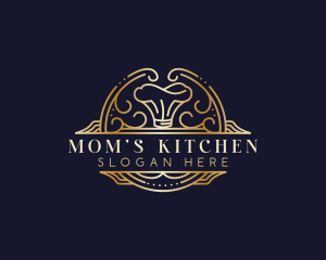 Chef Kitchen Restaurant  logo design