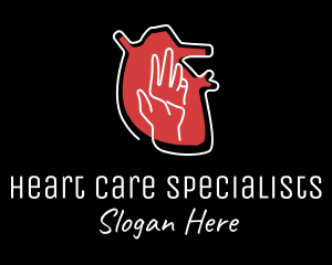 Heart Hand Cardiologist logo