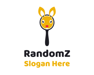 Bunny Magnifying Glass logo