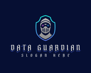 Guardian Knight Gamer logo design