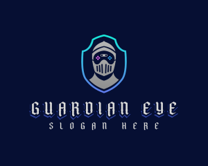 Guardian Knight Gamer logo design