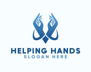 Hand Care Charity logo design