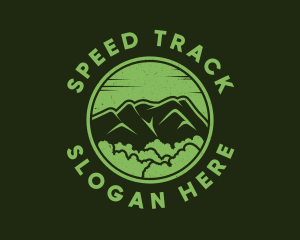 Forest Mountain Trees logo