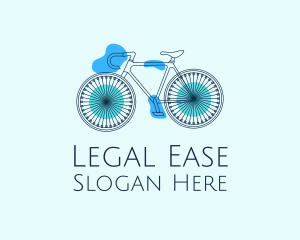 Bike Cycling Outline Logo