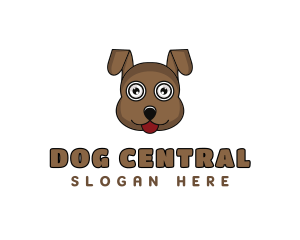 Cartoon Puppy Dog logo design