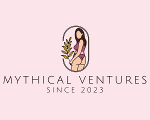 Female Underwear Model logo design