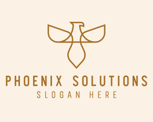 Deluxe Phoenix Company  logo design