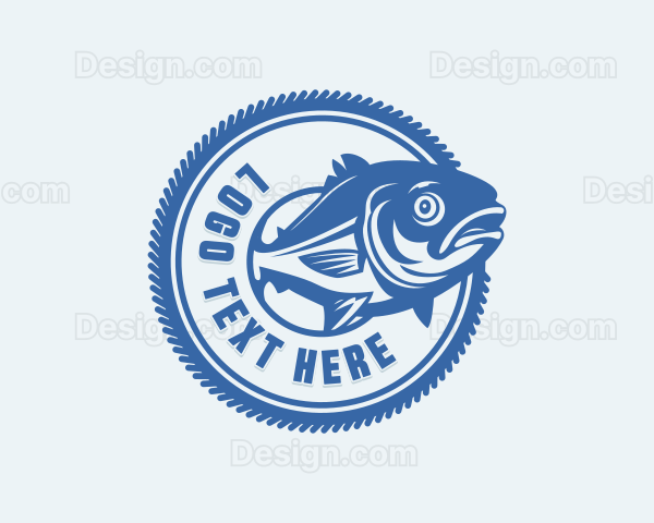 Fisherman Seafood Fishery Logo