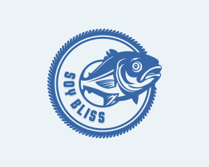 Fisherman Seafood Fishery Logo