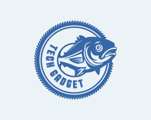 Fisherman Seafood Fishery Logo