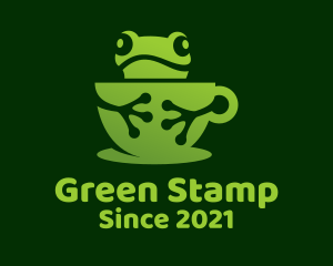 Green Frog Cafe  logo design