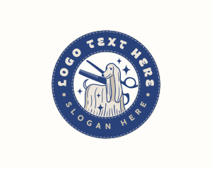 Dog Grooming Veterinarian logo