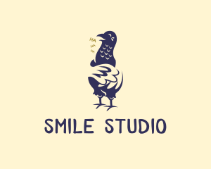 Dove Bird Laugh logo