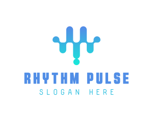Modern Sound Wave Beat logo