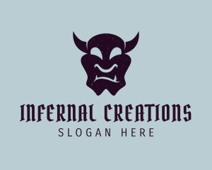 Evil Devil Monster logo design