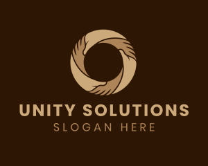 Unity Hand Letter O logo