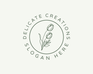 Flower Plant Garden logo design