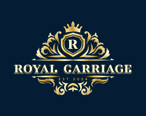 Elegant Royal Shield logo design