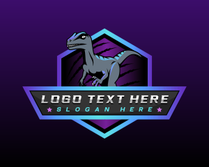 Raptor Dinosaur Predator logo