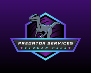 Raptor Dinosaur Predator logo