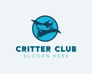 Stingray Scuba Diving logo design