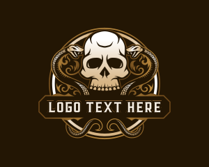 Death Skull Snake logo