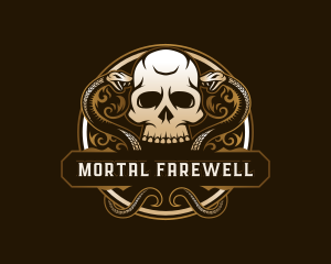 Death Skull Snake logo