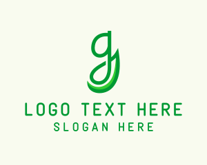 Herb Gardening Letter G  logo