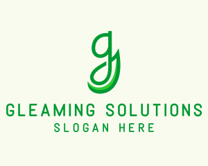 Herb Gardening Letter G  logo design