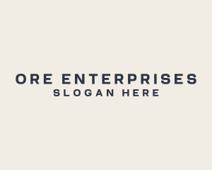 Modern Enterprise Business logo design