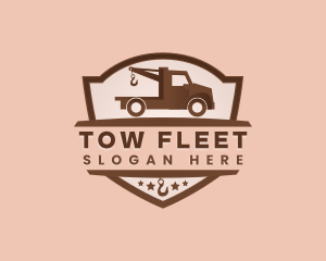 Tow Truck  Crane logo design