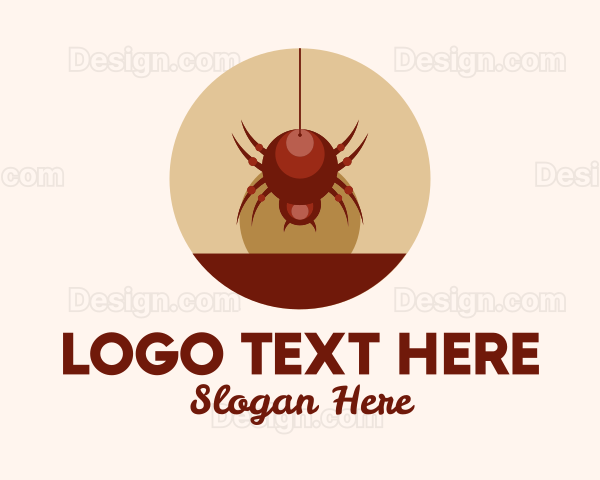 Red Spider Dangle Logo