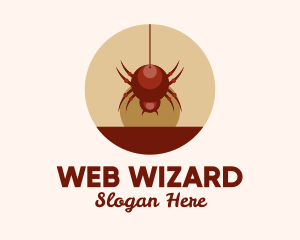 Red Spider Dangle logo design