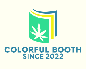 Colorful Marijuana Paper  logo design