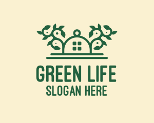 Green Vine Landscape House logo