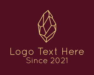 Material - Minimalist Gem Stone logo design
