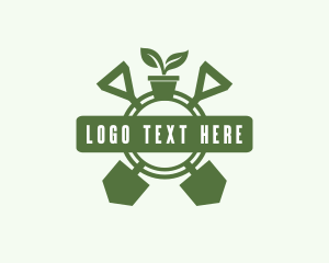 Plant Shovel Gardening logo