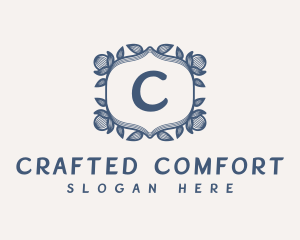 Classic Floral Wreath logo design