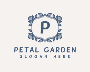 Classic Floral Wreath logo design