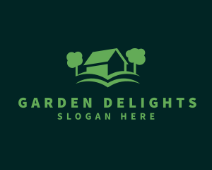 Garden Book Landscaping logo design