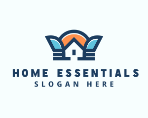 Home Subdivision Roof logo design