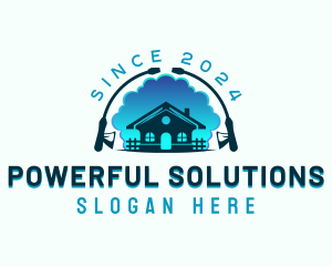 Home Roof Cleaning   logo design