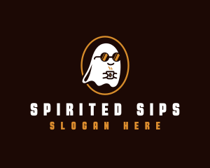 Ghost Coffee Restaurant logo design