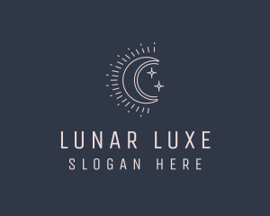 Lunar Moon Jewelry logo design